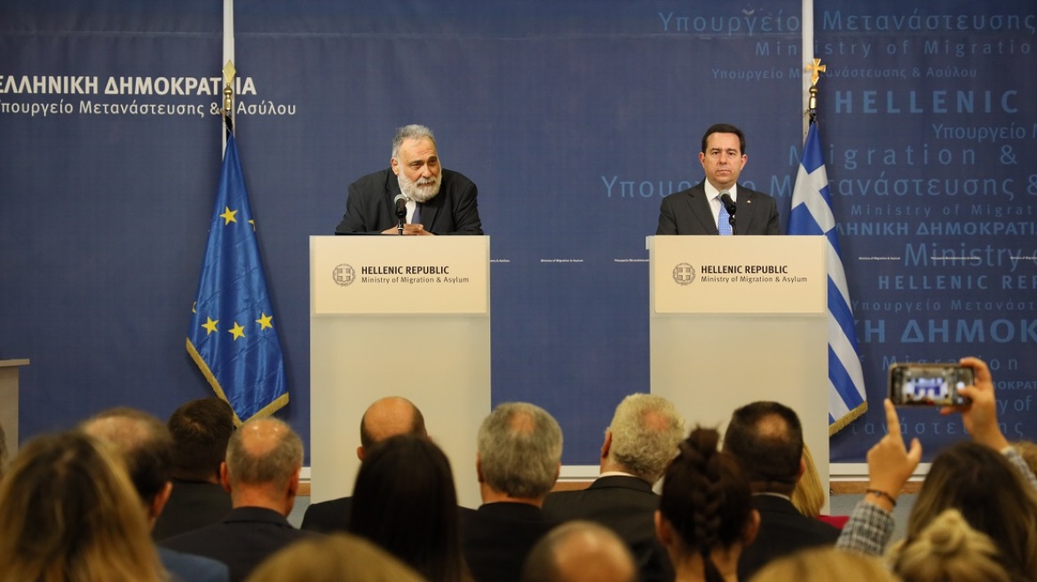 Μηταράκης: Μειώσαμε τις παράνομες αφίξεις στη χώρα μας, διεθνοποιήσαμε το ζήτημα της μετανάστευσης