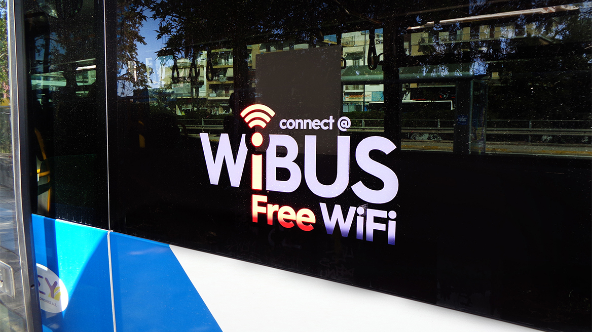 Πιλοτικό Πρόγραμμα WiBUS για δωρεάν Free WiFi σε αστικά λεωφορεία της Αθήνας