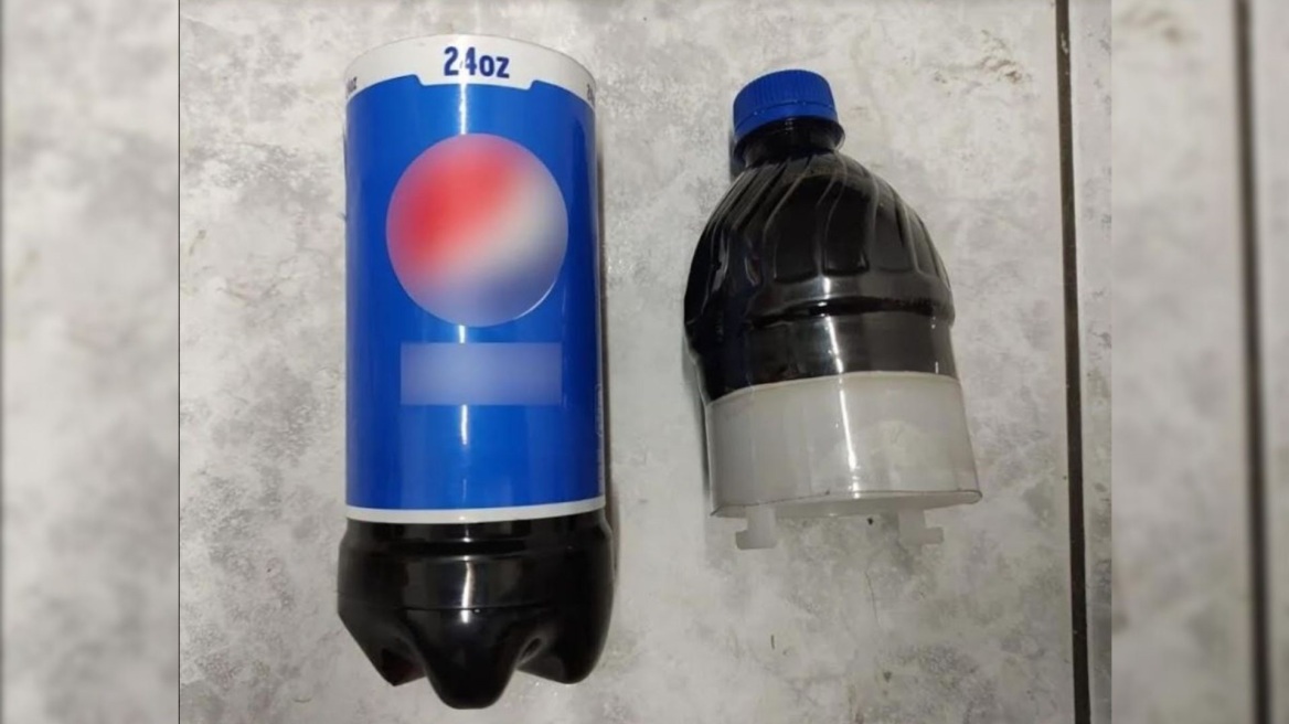 Μέσα σε μπουκάλι με αναψυκτικό είχαν κρύψει κοκαΐνη και κάνναβη