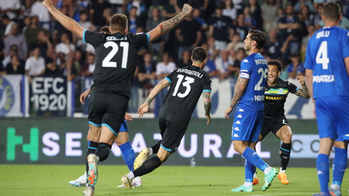 Serie A, Έμπολι - Λάτσιο 0-2: Κέρδισαν την 2η θέση οι Ρωμαίοι 