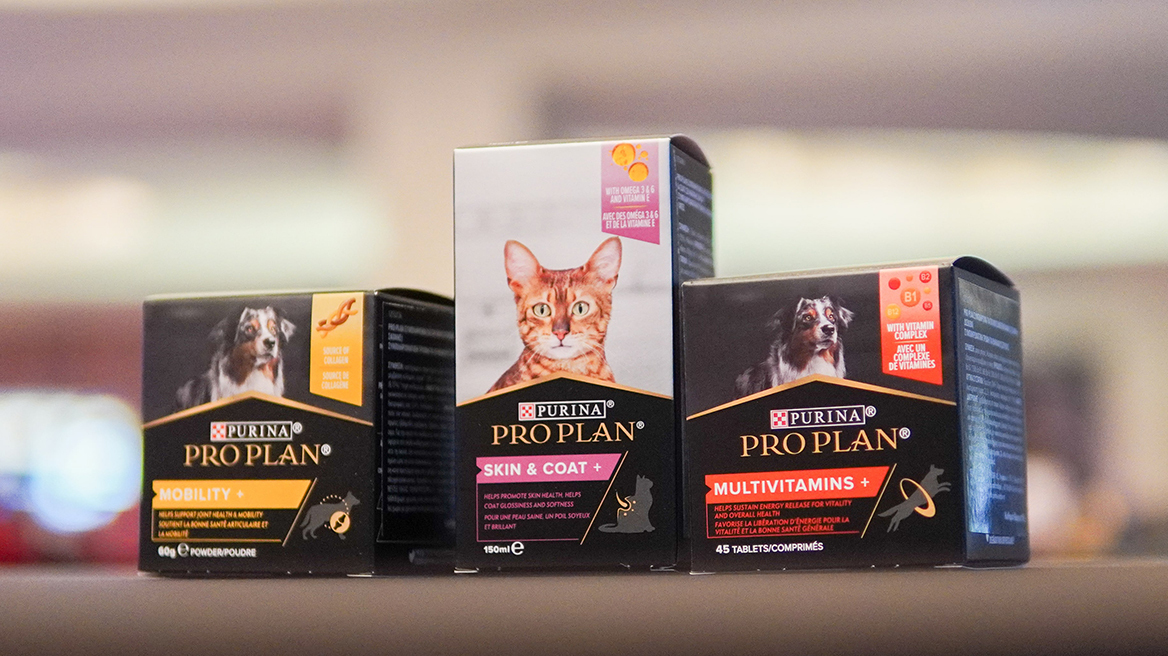 Νέα σειρά συμπληρωμάτων διατροφής για κατοικίδια από την PURINA Pro Plan
