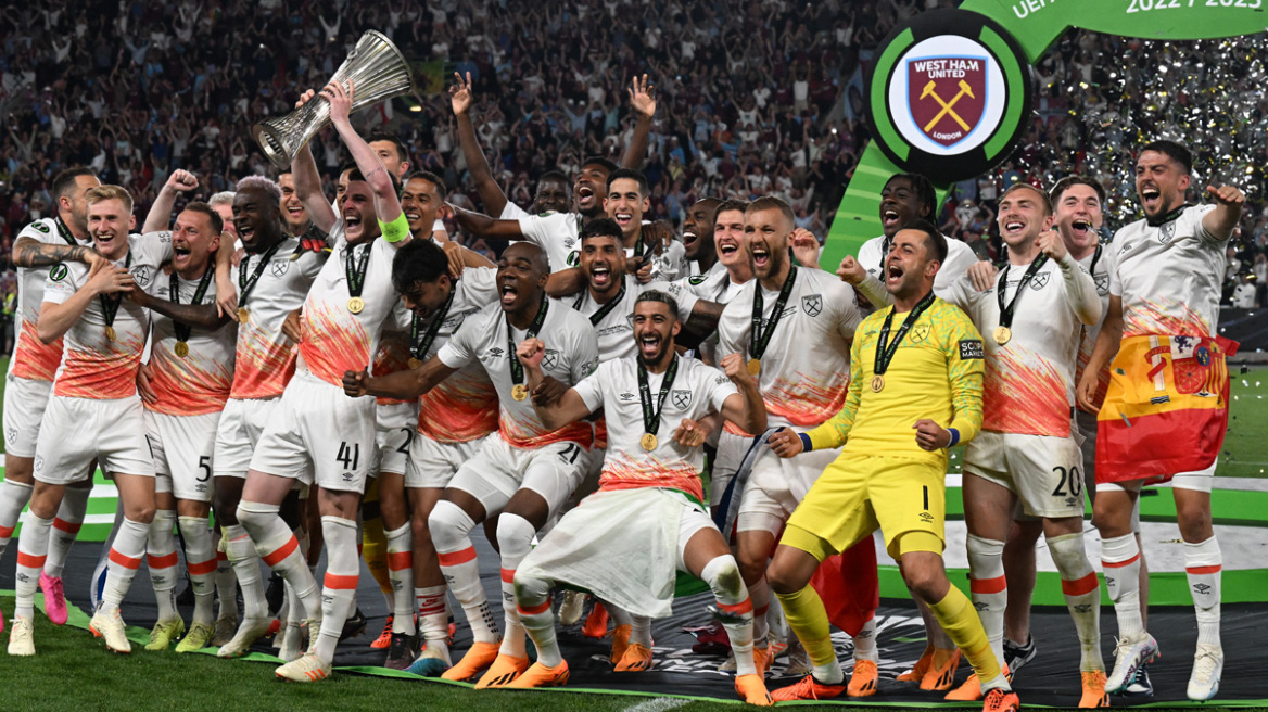 Conference League, Φιορεντίνα-Γουέστ Χαμ 1-2: Κούπα για τα «Σφυριά» με ήρωα τον Μπόουεν 