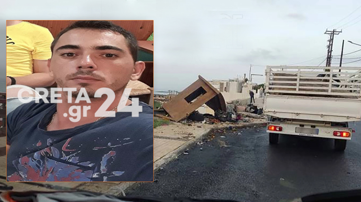 Ηράκλειο Κρήτης: Θρήνος για τον 34χρονο Νεκτάριο που σκοτώθηκε σε τροχαίο