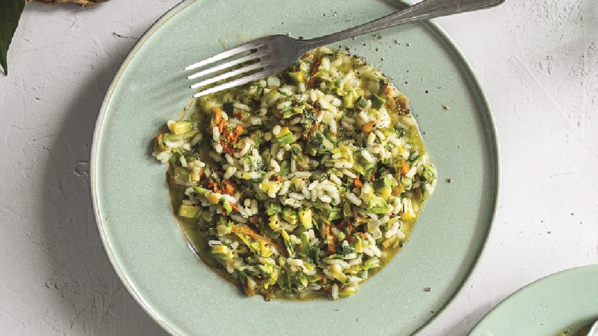 Κολοκυθόρυζο λεμονάτο