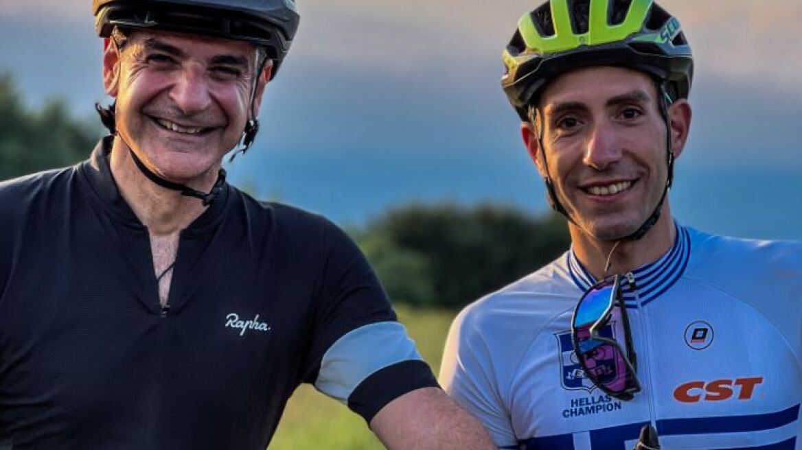 Εκλογές 2023 - Μητσοτάκης: Στον Χορτιάτη για ποδήλατο με τον πρωταθλητή Ελλάδας 