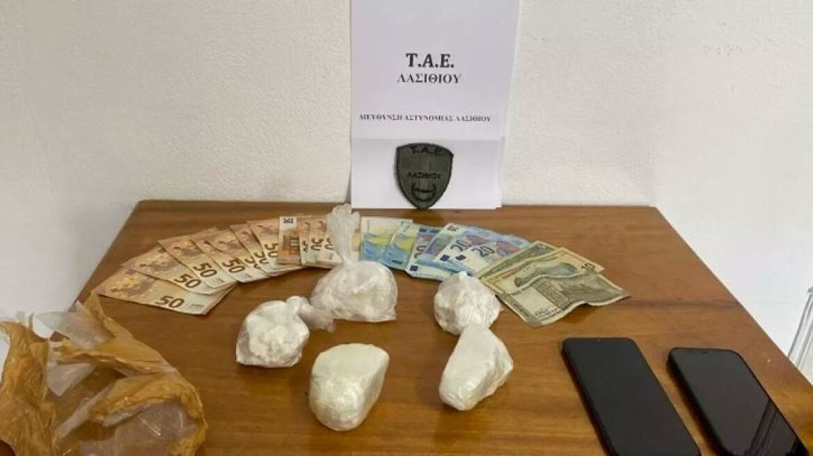 Θα διακινούσε σχεδόν μισό κιλό κοκαΐνης στο Λασίθι