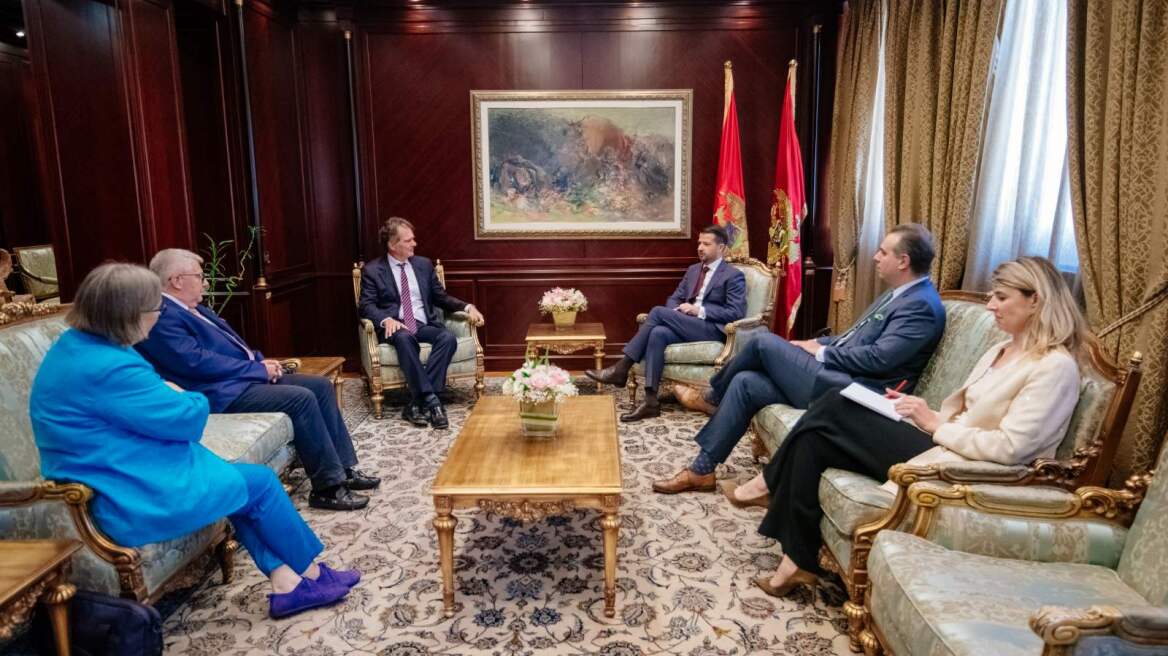 Νίκος Παπανδρέου στον Μαυροβούνιο πρόεδρο: Οι μεγάλες μεταρρυθμίσεις είναι εφικτές μόνο όταν υπάρχουν πολιτικές συναινέσεις