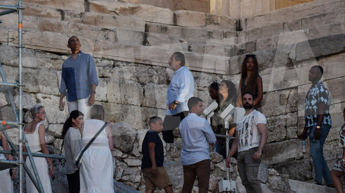 Βίντεο Ομπάμα από την επίσκεψη στην Αθήνα – Μπουζούκια, χοροί και Ακρόπολη