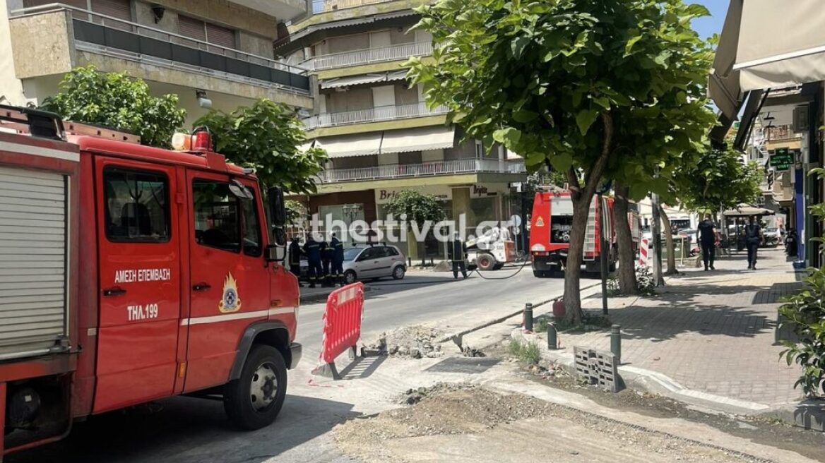 Θεσσαλονίκη: Έσπασε αγωγός φυσικού αερίου στη Νεάπολη - «Δεν συντρέχει λόγος ανησυχίας» λέει η εταιρεία διανομής