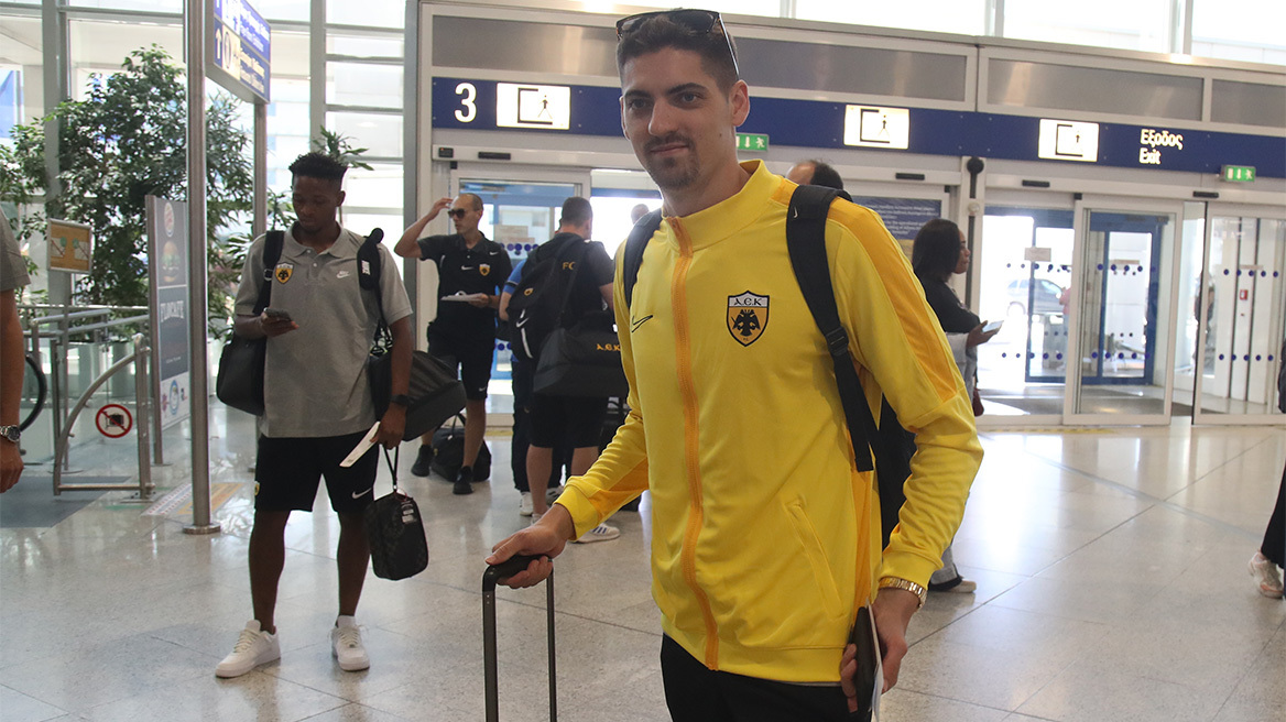 ΑΕΚ: Έφτασε στη βάση της στην Ολλανδία η αποστολή