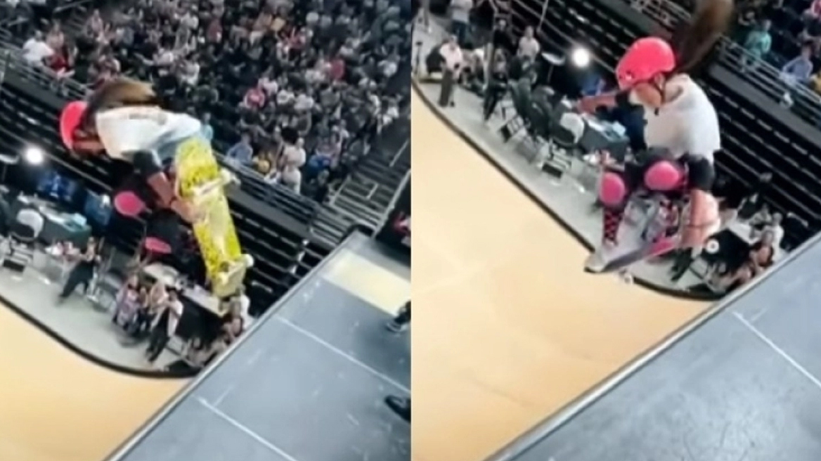 Μια 13χρονη έγραψε ιστορία στο skateboard: Έγινε η πρώτη γυναίκα που κατάφερε να προσγειώσει το «720» (vid)
