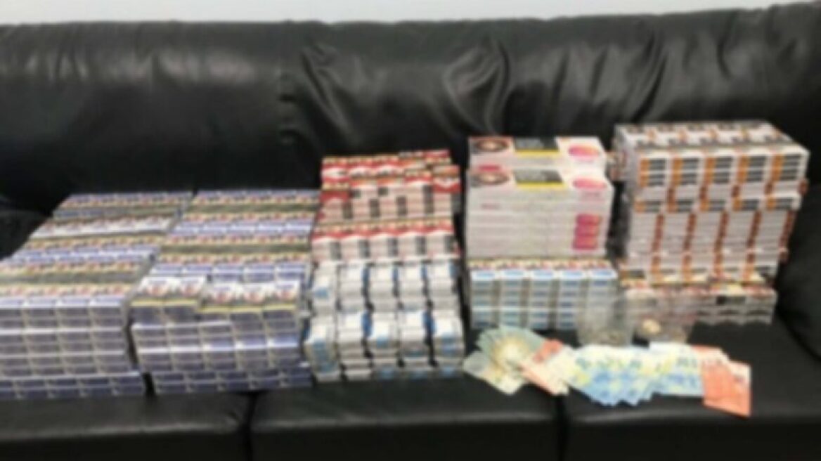 Θεσσαλονίκη: «Πιάστηκε στα πράσα» με 1.000 πακέτα λαθραία τσιγάρα σε αποθήκη των ΚΤΕΛ