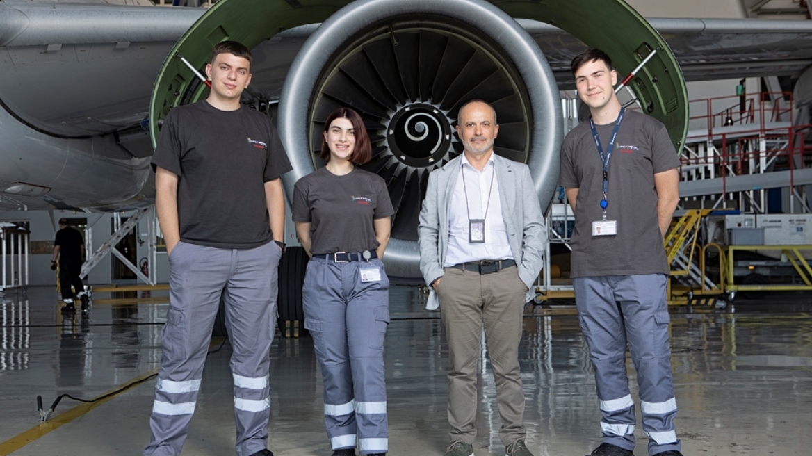 Η AEGEAN δίνει φτερά στους μηχανικούς αεροσκαφών του αύριο