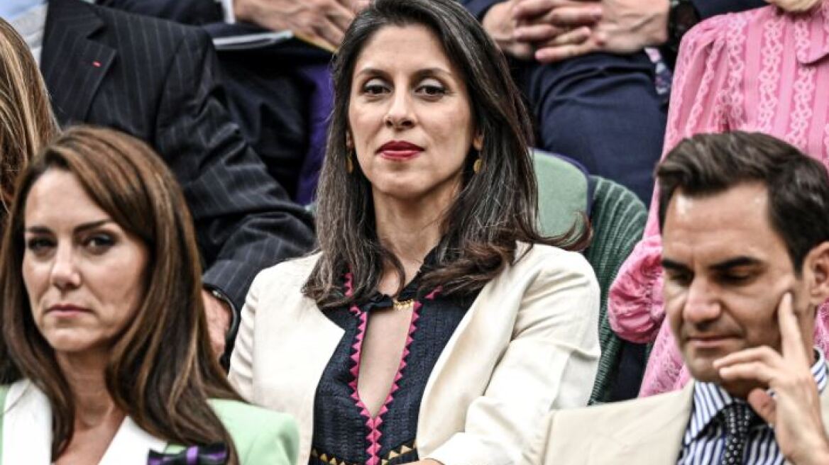 Ναζανίν Ζαγαρί-Ράτκλιφ: Από τις φυλακές του Ιράν καλεσμένη του Μάρεϊ στο Wimbledon 