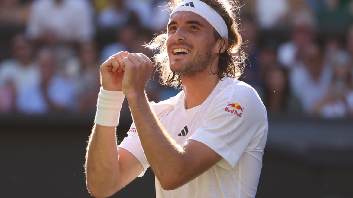  Στοχεύει στην κορυφή ο Τσιτσιπάς:  «Εννοείται πως θα ήθελα να κερδίσω το Wimbledon»