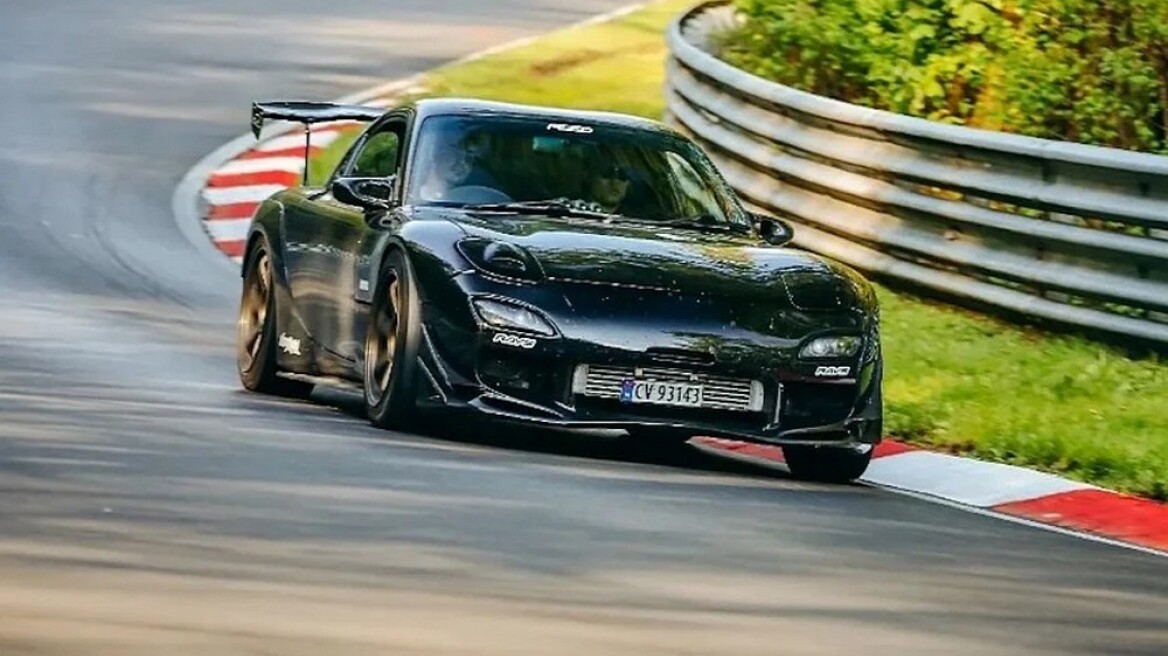 Ένα Mazda RX-7 τρέλανε ηχητικά το Νίρμπουργκρινγκ!