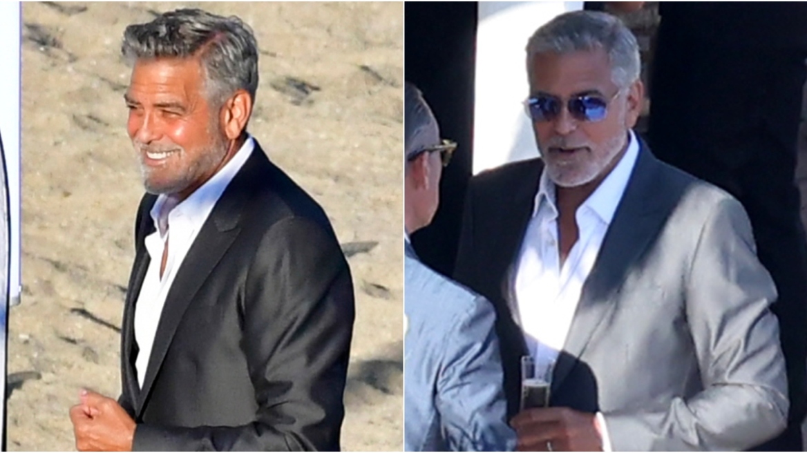 Τζορτζ Κλούνεϊ: Νέες φωτογραφίες του από τη Μύκονο