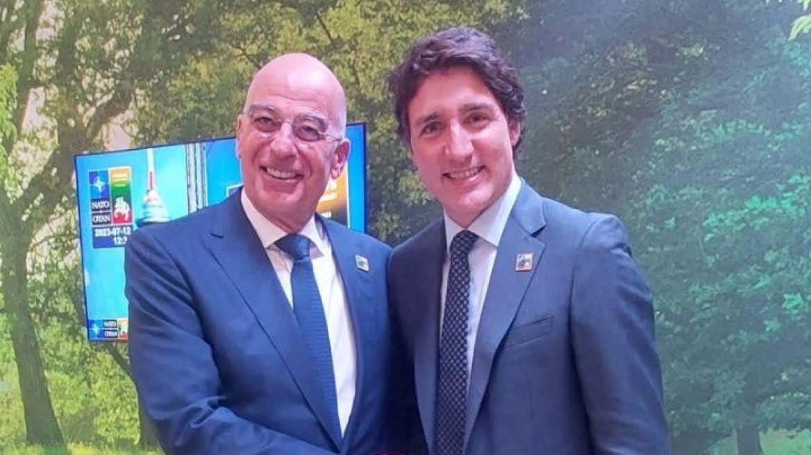 Σύνοδος ΝΑΤΟ: Δένδιας και Τριντό μίλησαν για τη μελλοντική επίσκεψη Μητσοτάκη στον Καναδά