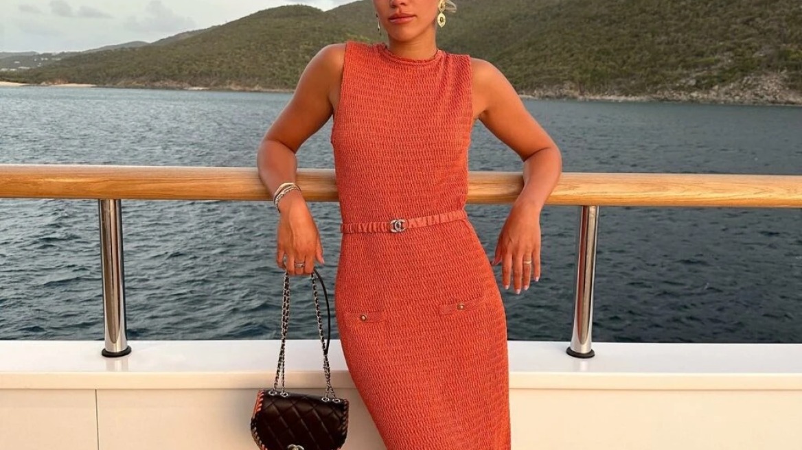 H Σοφία Ρίτσι φόρεσε τη μοντέρνα εκδοχή του πουά μπικίνι