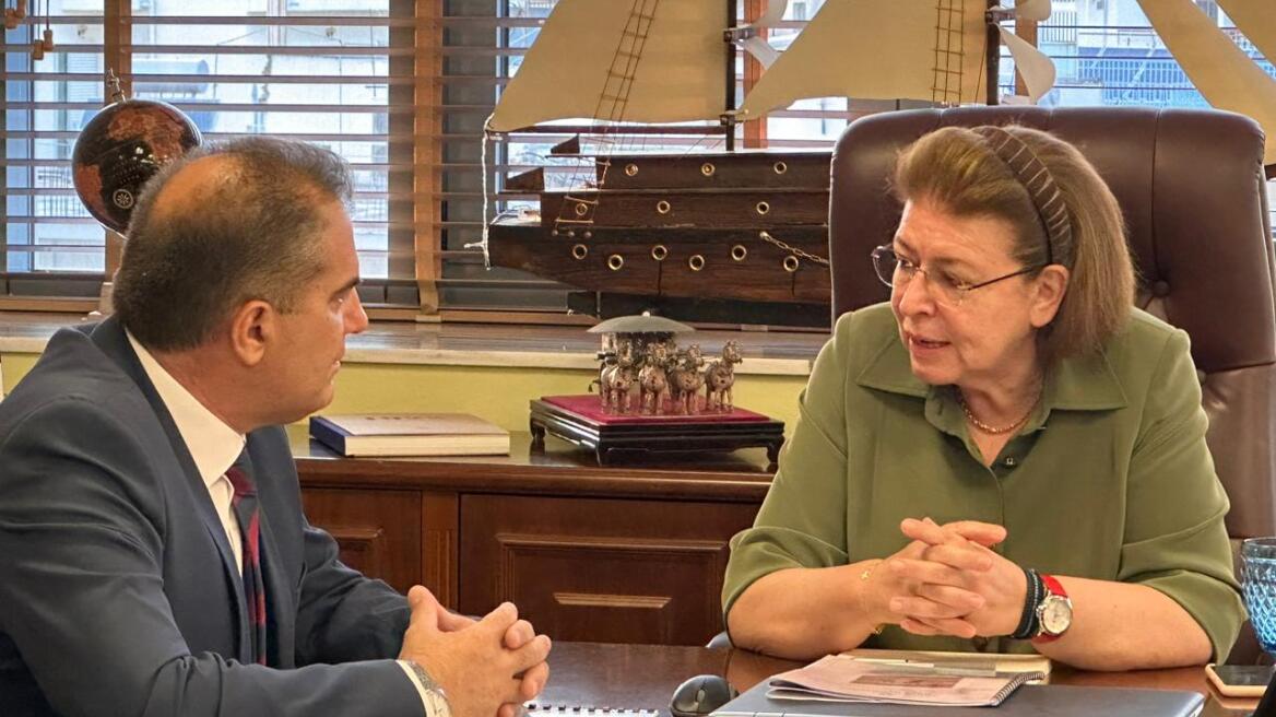 Καλαμάτα: Αυτοψία σε έργα του υπουργείου Πολιτισμού πραγματοποίησε η Λίνα Μενδώνη