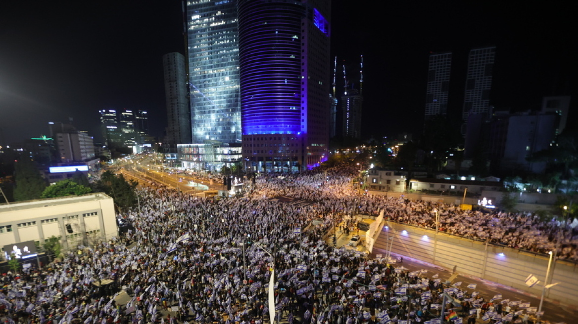 Ισραήλ: Νέες διαδηλώσεις κατά της αμφιλεγόμενης μεταρρύθμισης του δικαστικού συστήματος