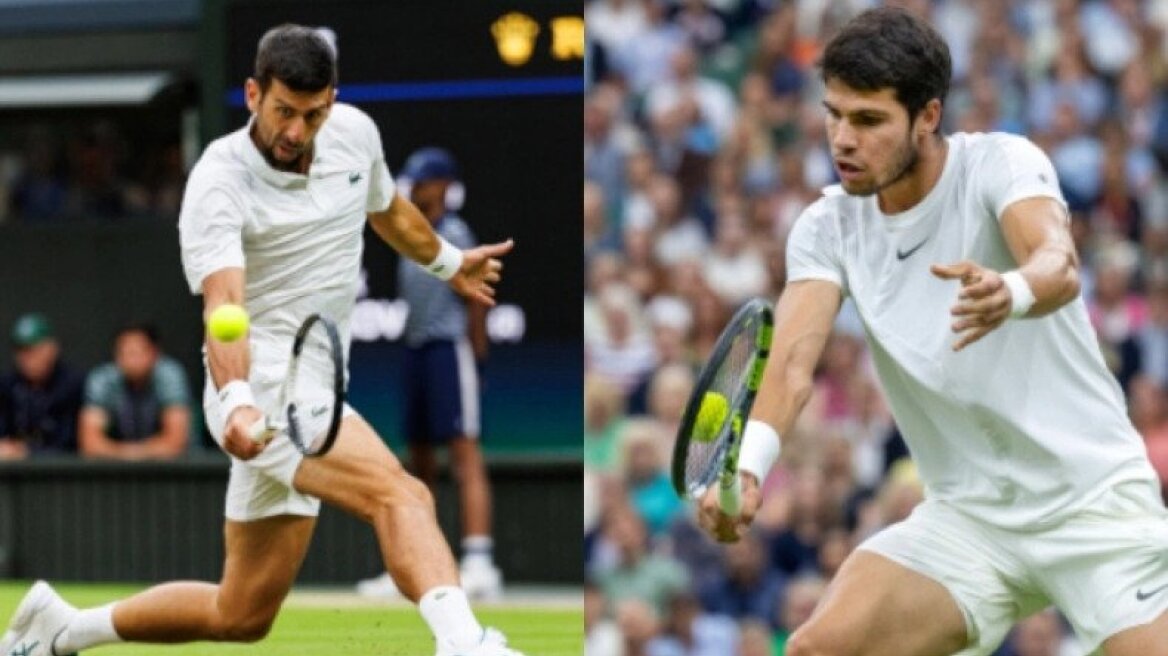 Wimbledon: Αλκαράθ εναντίον Τζόκοβιτς στην απόλυτη μάχη του απόλυτου grand slam