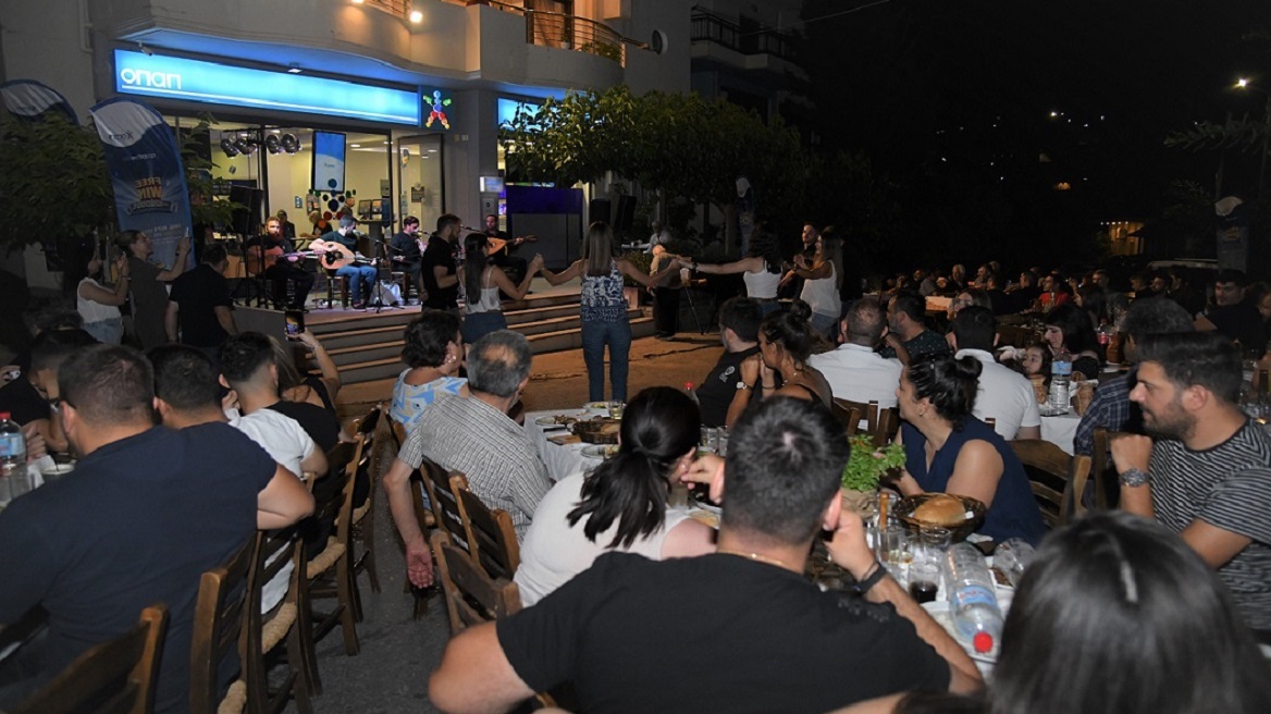 Κρητικό FREEWIN γλέντι στα Ανώγεια