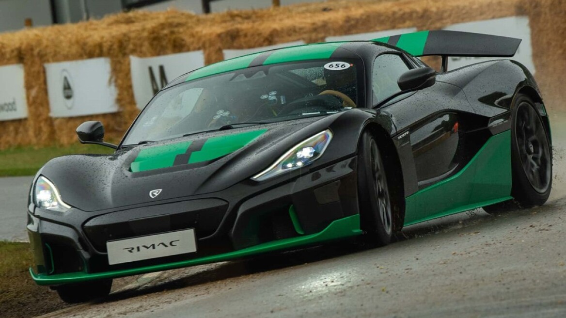 Το Rimac Nevera πρωταγωνίστησε στο Goodwood 