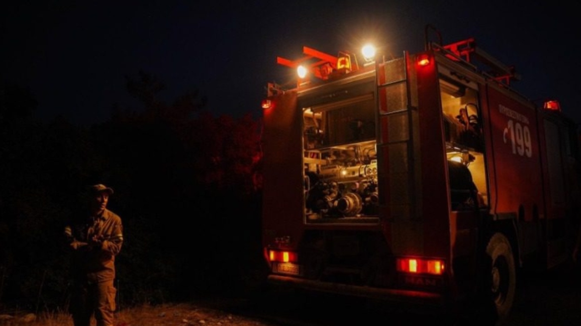 Γεωργικές εργασίες η υποτιθέμενη φωτιά στην Εύβοια