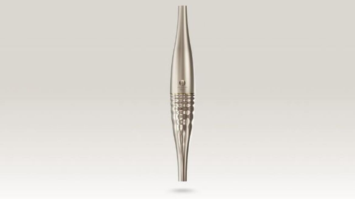  Παρίσι 2024: Αποκαλύφθηκε η δάδα της Ολυμπιακής λαμπαδηδρομίας 