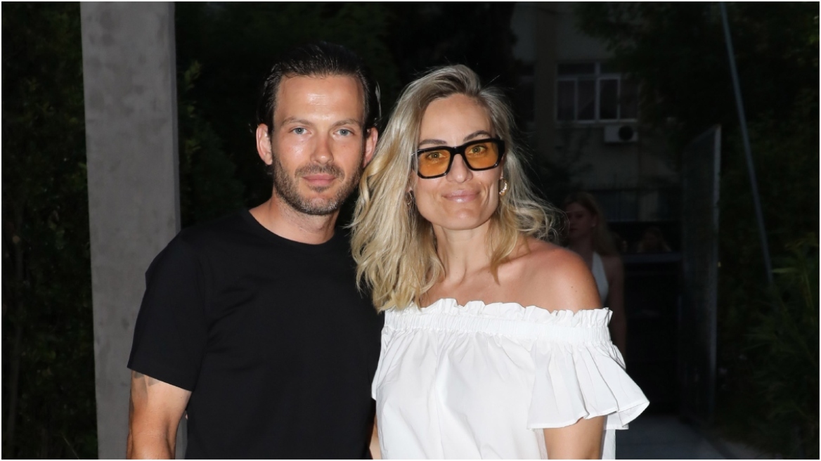 Ελεονώρα Μελέτη: Σε βραδινή έξοδο με τον σύζυγό της, Θοδωρή Μαροσούλη