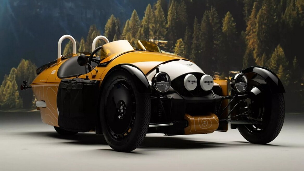 Ένα ιδιαίτερης σχεδίασης Morgan Super 3