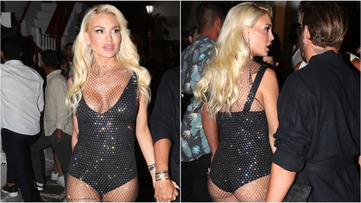 Αλεξάνδρα Παναγιώταρου: Η νέα αποκαλυπτική εμφάνισή της στη Μύκονο - Δείτε φωτογραφίες