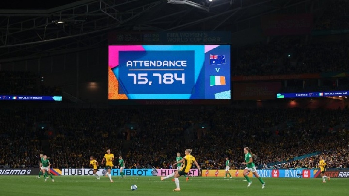 Παγκόσμιο Κύπελλο γυναικών: Ρεκόρ προσέλευσης θεατών στους αγώνες