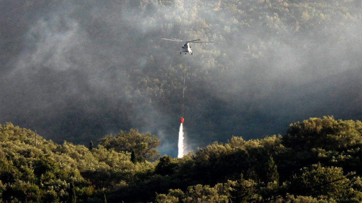 Χωρίς ενεργό μέτωπο η φωτιά στον Όλυμπο - Οριοθετημένο το μέτωπο στη Ροδόπη