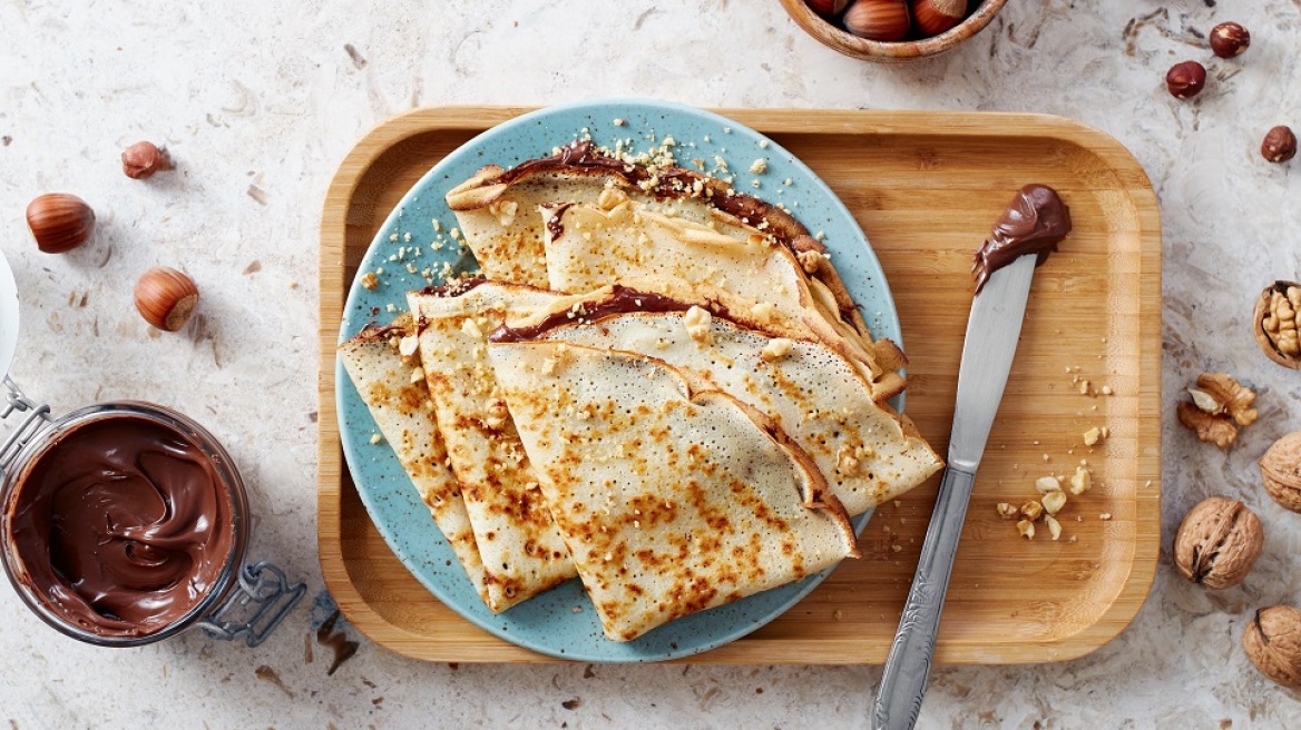 3+3 ιδέες για αλμυρές και γλυκές κρέπες