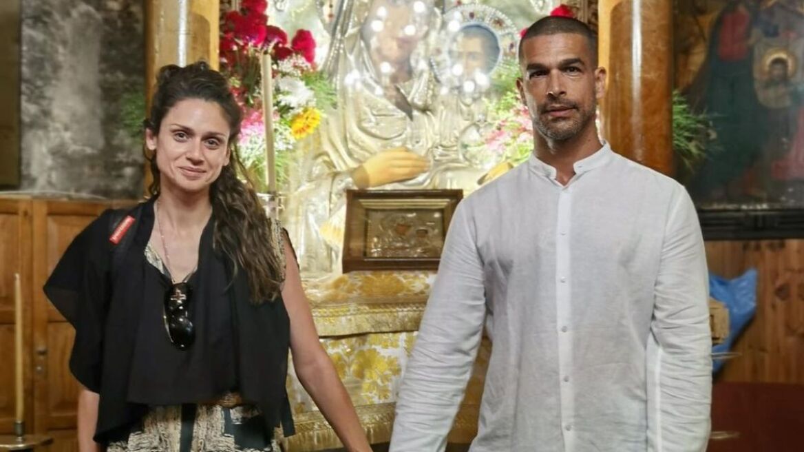 Νίκος Αναδιώτης: Η φωτογραφία με τη σύζυγό του στην Ιερουσαλήμ