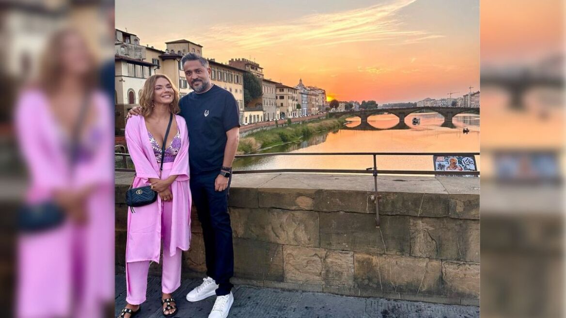 Λευτέρης Σουλτάτος – Βάσω Λασκαράκη: Ρομαντική απόδραση στη Φλωρεντία 