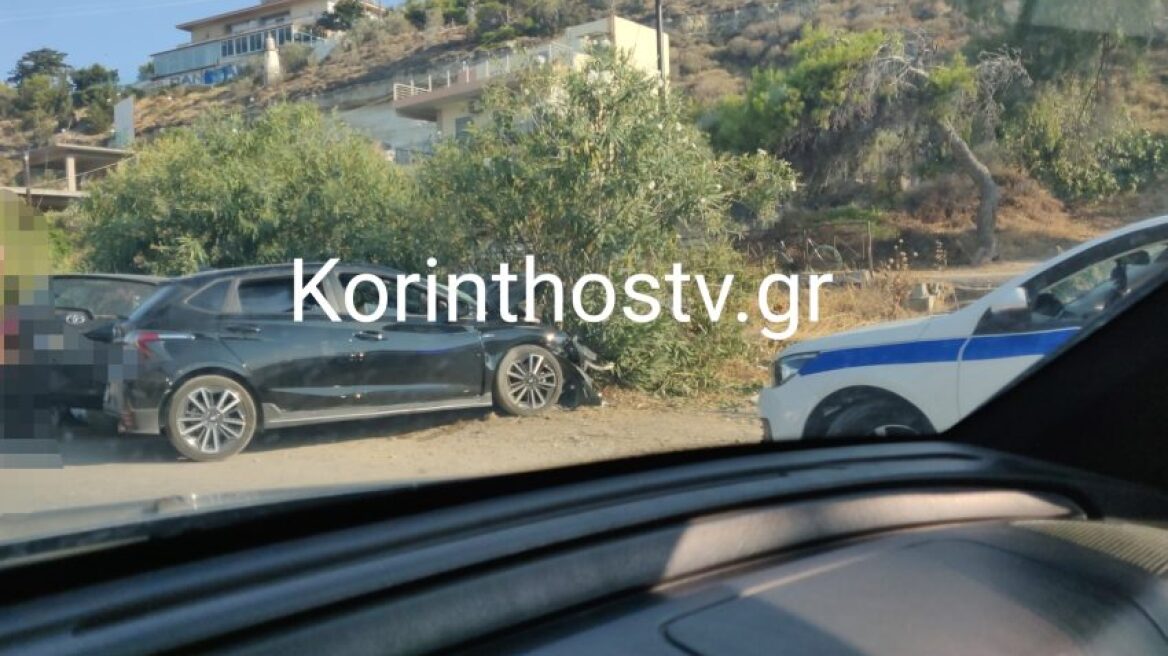 Κόρινθος: Σύγκρουση δύο αυτοκινήτων με ένα τραυματία