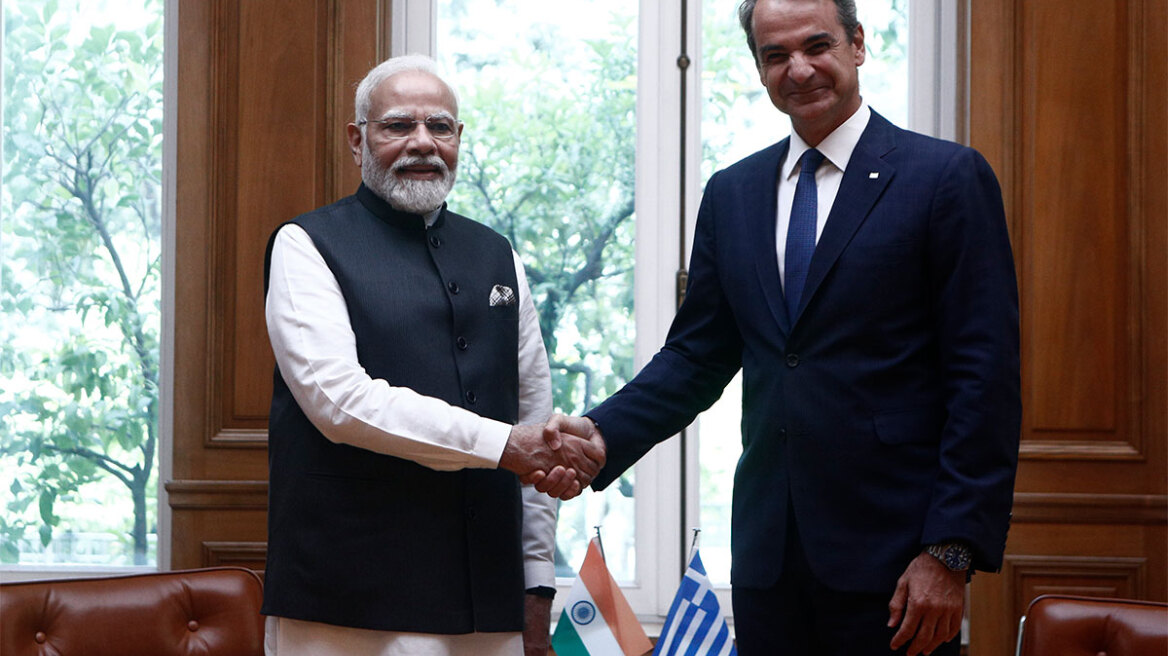 «Η στρατηγική σχέση Ινδίας και Ελλάδας αναπτύσσεται σε διάφορους τομείς» - Τι είπε ο Μόντι για την επικοινωνία με Μητσοτάκη