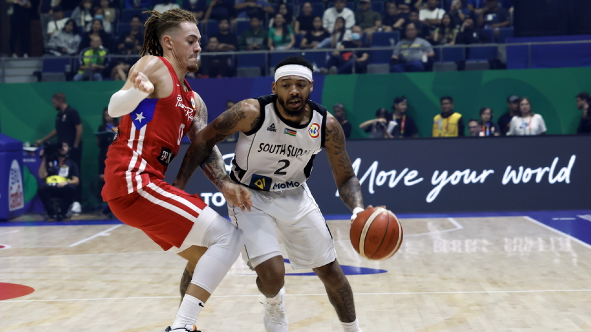 Παγκόσμιο Κύπελλο μπάσκετ, Νότιο Σουδάν-Πουέρτο Ρίκο 96-101: Η εμπειρία έκανε τη διαφορά