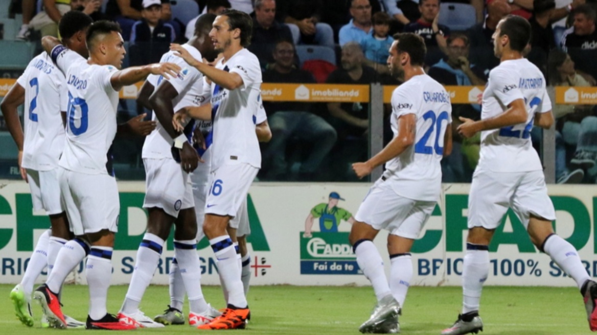 Serie A: Πέρασε άνετα από τη Σαρδηνία η Ίντερ, 2-0 την Κάλιαρι - Δείτε τα γκολ