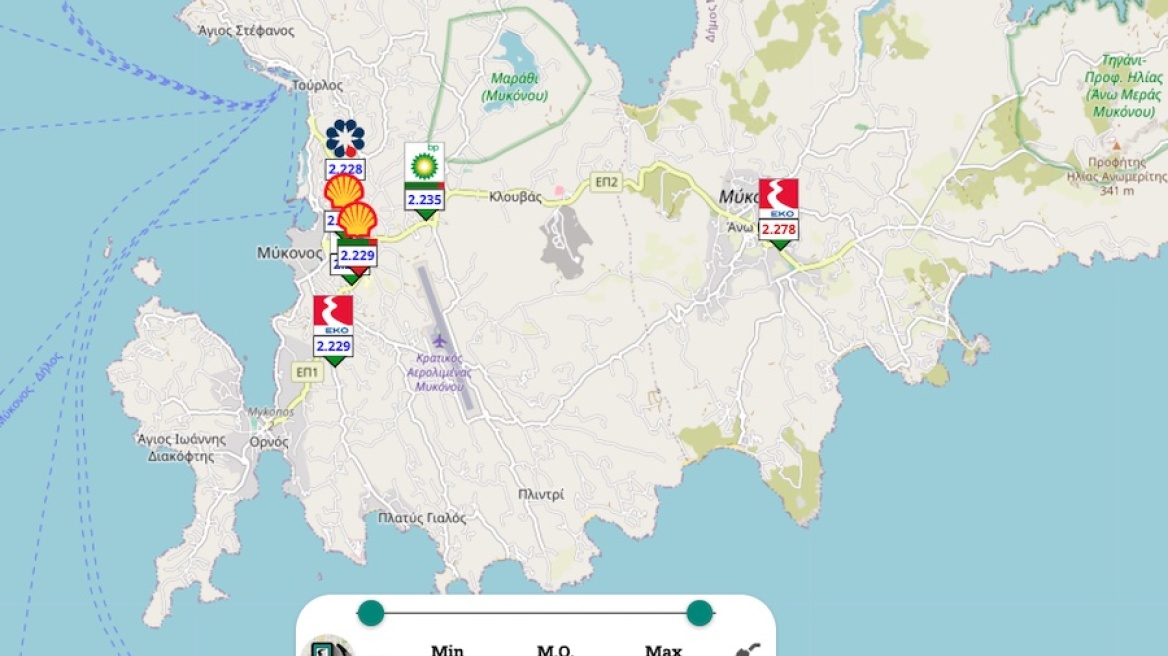 Μύκονος: Η βενζίνη α-λα Νουσρέτ