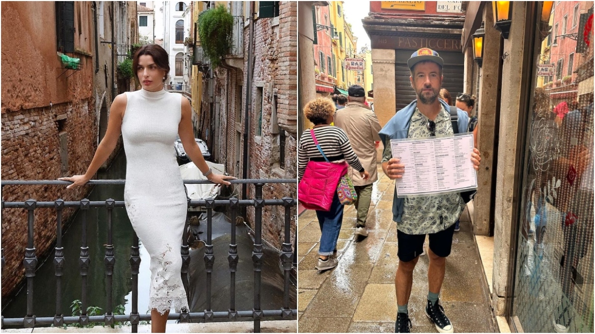 Τόνια Σωτηροπούλου – Κωστής Μαραβέγιας: Ταξίδι στη Βενετία για το ζευγάρι