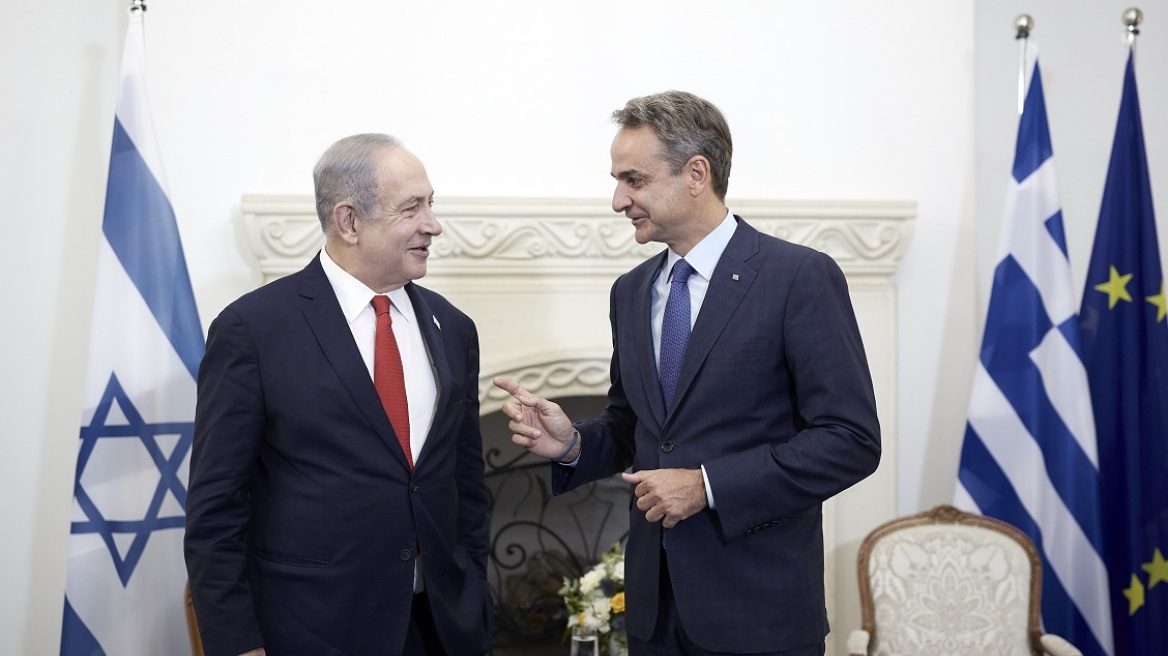 Μητσοτάκης σε Νετανιάχου: Κομβικός ο ρόλος της Ελλάδας στον ενεργειακό διάδρομο Ανατολικής Μεσογείου - Ευρώπης	