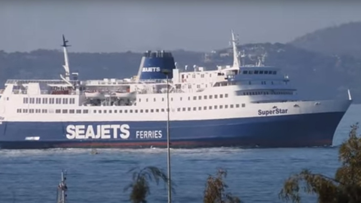 Μηχανική βλάβη στο Super Star - Με επτά μποφόρ πλέει με μειωμένη ταχύτητα από τη Σκιάθο προς το λιμάνι του Βόλου