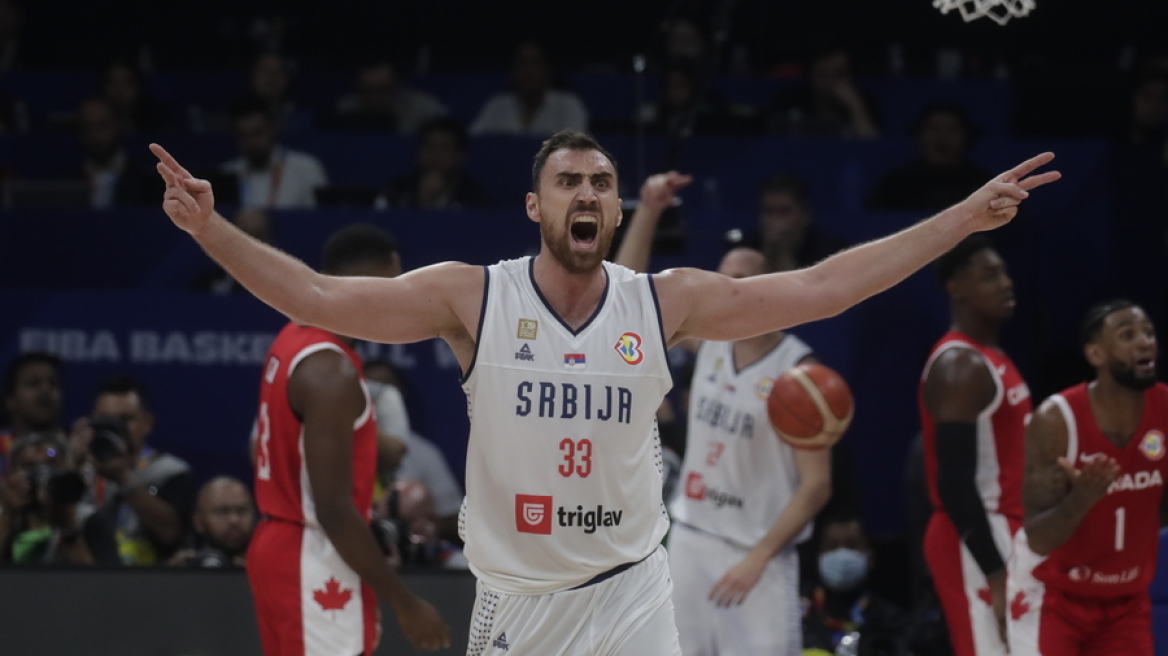 Μιλουτίνοφ για την πρόκριση στον τελικό του Μουντομπάσκετ: «Αυτή είναι η απάντηση του σερβικού μπάσκετ» - Βίντεο 