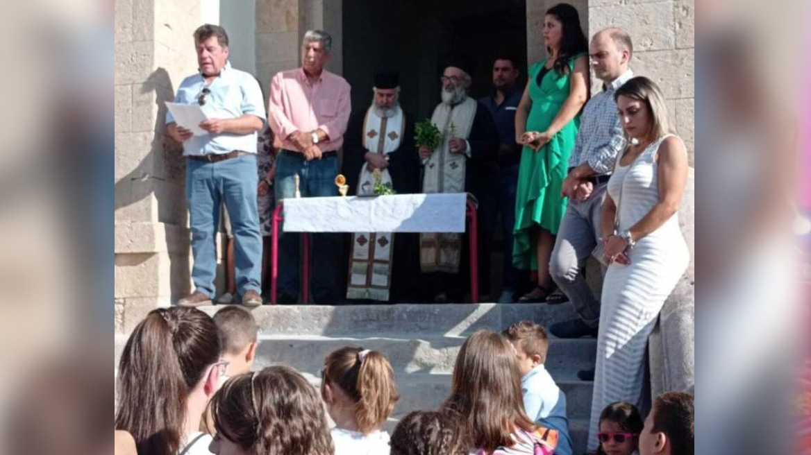 Λέσβος: Μετά από έξι χρόνια σιωπής χτύπησε το πρώτο κουδούνι στο Δημοτικό σχολείο Πολιχνίτου