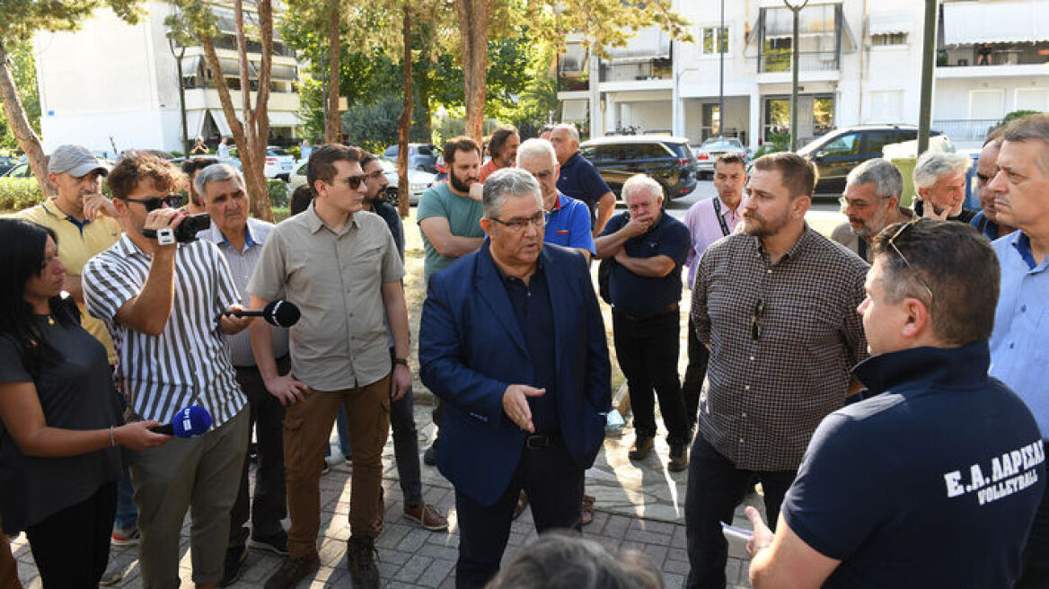 Περιοδεία Κουτσούμπα στη Θεσσαλία: Να δοθούν αποζημιώσεις στο 100% της καταστροφής