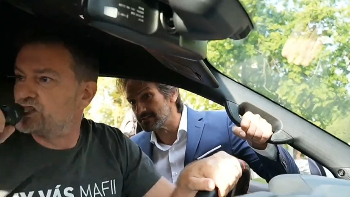 Στα χέρια ήρθαν ο πρώην πρωθυπουργός της Σλοβακίας με πρώην υπουργό - Καβγάς... μέσα σε αυτοκίνητο